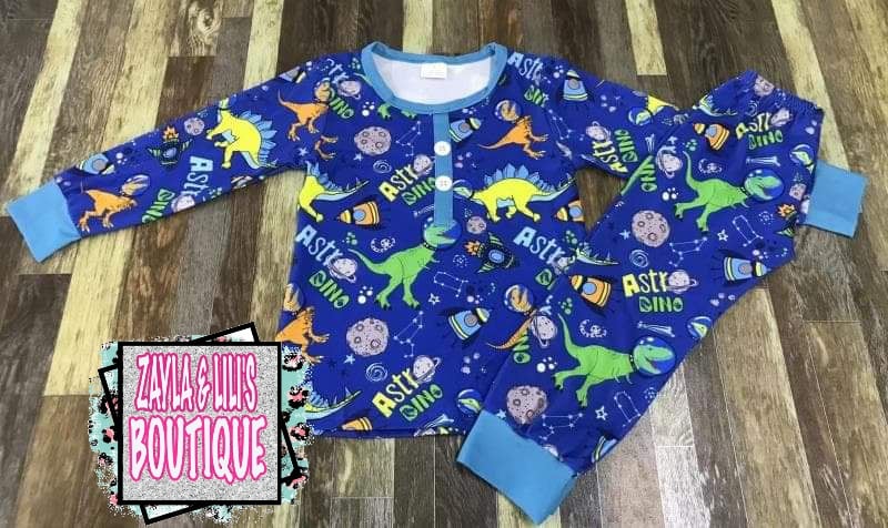 **** DINOSAUR PJ SET ****