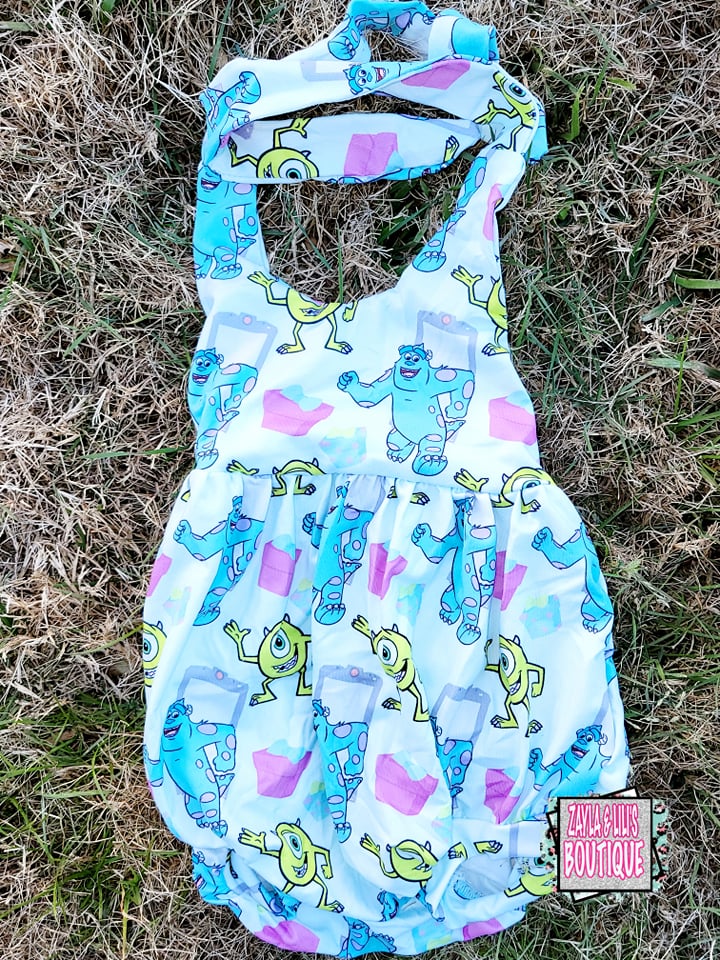 Monster Inc Romper